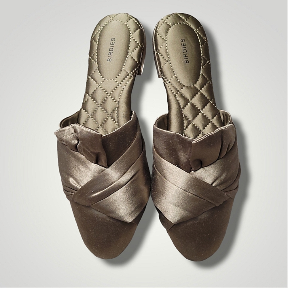 Birdies Satin Mules